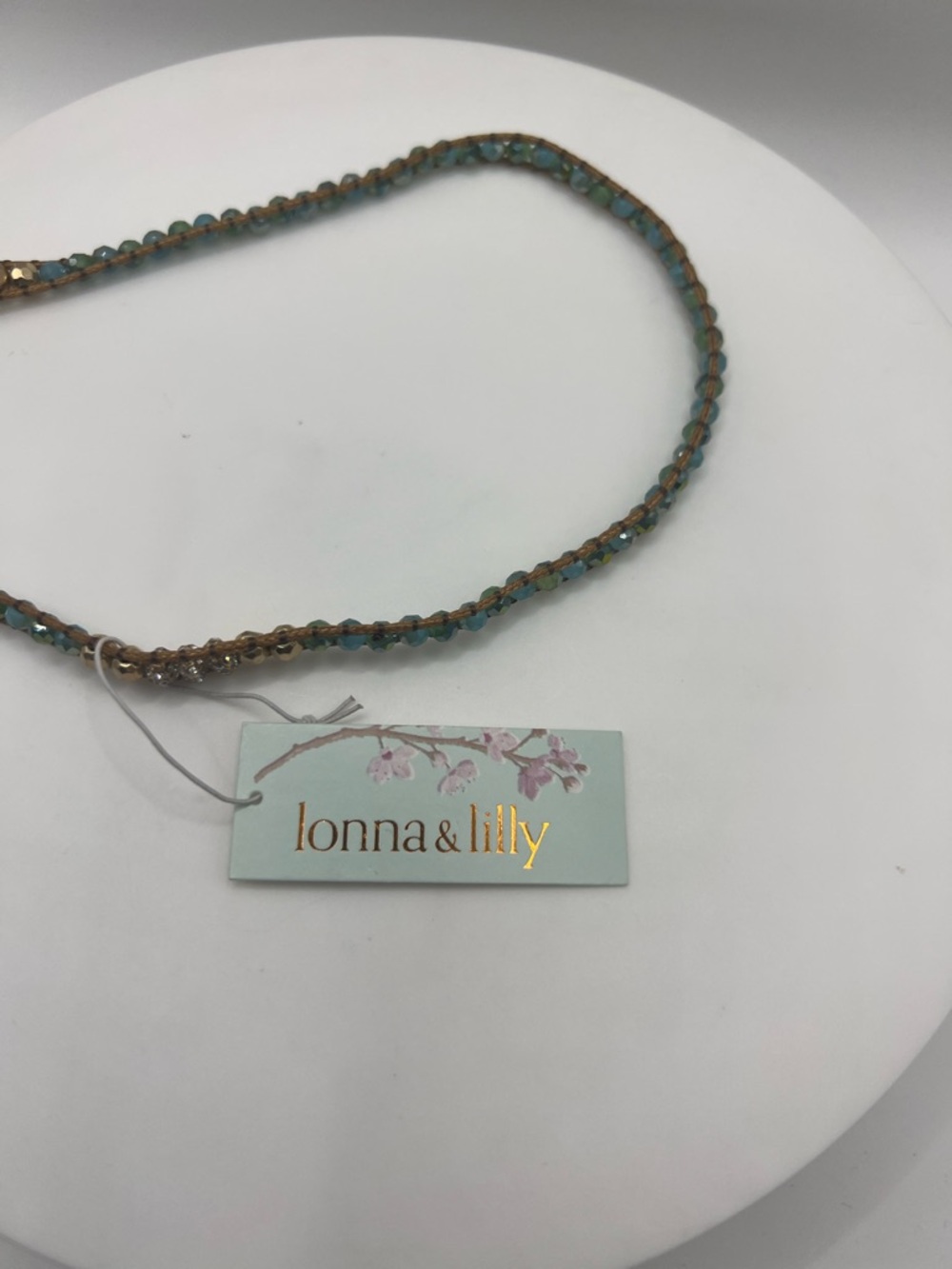 lonna and lilly Glass Bead Wrap-Style Bracelet - Picture 4 of 5